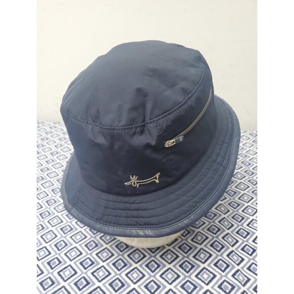 Louis Castel Blue Men's Bucket hat Size 56cm - Picture 5 of 16